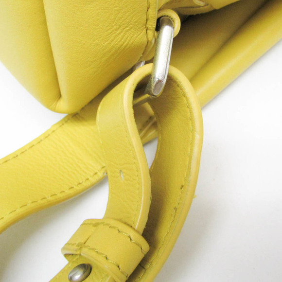 BOTTEGA VENETA Yellow Leather Intrecciato Backpack main image 6